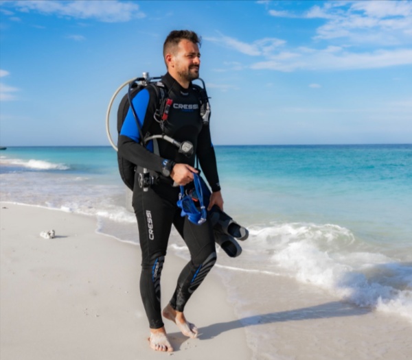 equipaje buceo para Maldivas